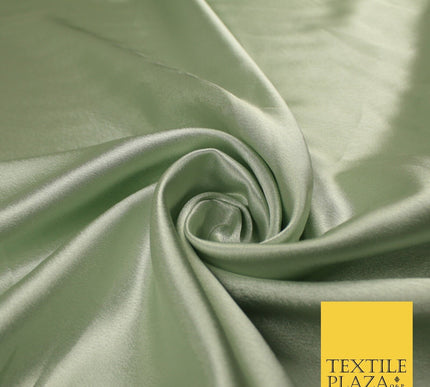 OVER 45 COLOURS - Plain Solid Crepe Back Satin Fabric Material Dress Bridal 45"