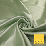 OVER 45 COLOURS - Plain Solid Crepe Back Satin Fabric Material Dress Bridal 45"