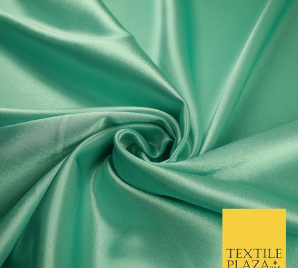 OVER 45 COLOURS - Plain Solid Crepe Back Satin Fabric Material Dress Bridal 45"