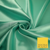 OVER 45 COLOURS - Plain Solid Crepe Back Satin Fabric Material Dress Bridal 45"