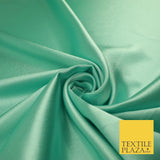 OVER 45 COLOURS - Plain Solid Crepe Back Satin Fabric Material Dress Bridal 45"