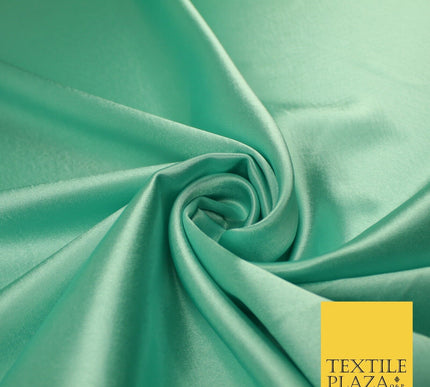 OVER 45 COLOURS - Plain Solid Crepe Back Satin Fabric Material Dress Bridal 45"
