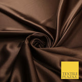 OVER 45 COLOURS - Plain Solid Crepe Back Satin Fabric Material Dress Bridal 45"