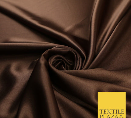 OVER 45 COLOURS - Plain Solid Crepe Back Satin Fabric Material Dress Bridal 45"