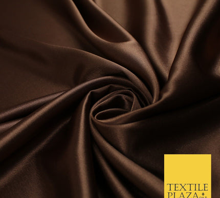 OVER 45 COLOURS - Plain Solid Crepe Back Satin Fabric Material Dress Bridal 45"