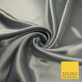 OVER 45 COLOURS - Plain Solid Crepe Back Satin Fabric Material Dress Bridal 45"
