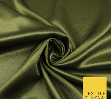 OVER 45 COLOURS - Plain Solid Crepe Back Satin Fabric Material Dress Bridal 45"