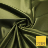 OVER 45 COLOURS - Plain Solid Crepe Back Satin Fabric Material Dress Bridal 45"