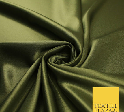 OVER 45 COLOURS - Plain Solid Crepe Back Satin Fabric Material Dress Bridal 45"