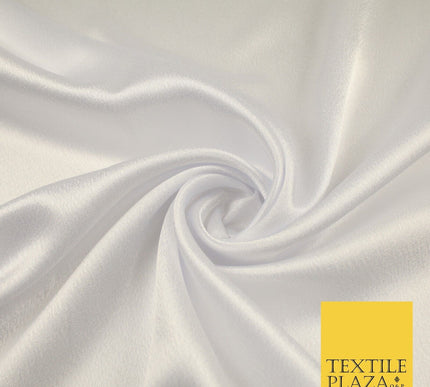 OVER 45 COLOURS - Plain Solid Crepe Back Satin Fabric Material Dress Bridal 45"