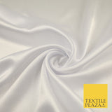 OVER 45 COLOURS - Plain Solid Crepe Back Satin Fabric Material Dress Bridal 45"
