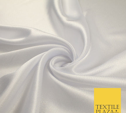 OVER 45 COLOURS - Plain Solid Crepe Back Satin Fabric Material Dress Bridal 45"