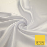 OVER 45 COLOURS - Plain Solid Crepe Back Satin Fabric Material Dress Bridal 45"