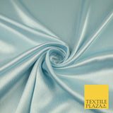 OVER 45 COLOURS - Plain Solid Crepe Back Satin Fabric Material Dress Bridal 45"