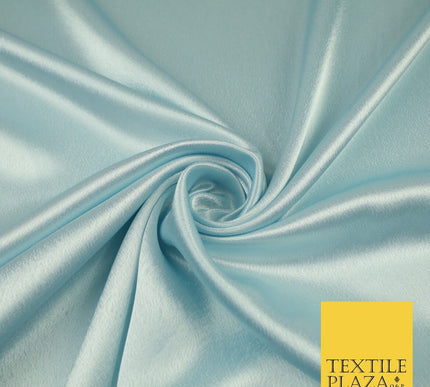 OVER 45 COLOURS - Plain Solid Crepe Back Satin Fabric Material Dress Bridal 45"