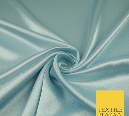OVER 45 COLOURS - Plain Solid Crepe Back Satin Fabric Material Dress Bridal 45"