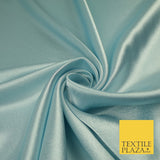 OVER 45 COLOURS - Plain Solid Crepe Back Satin Fabric Material Dress Bridal 45"