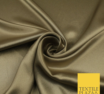 OVER 45 COLOURS - Plain Solid Crepe Back Satin Fabric Material Dress Bridal 45"