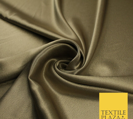 OVER 45 COLOURS - Plain Solid Crepe Back Satin Fabric Material Dress Bridal 45"