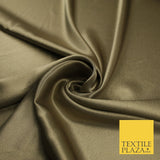 OVER 45 COLOURS - Plain Solid Crepe Back Satin Fabric Material Dress Bridal 45"