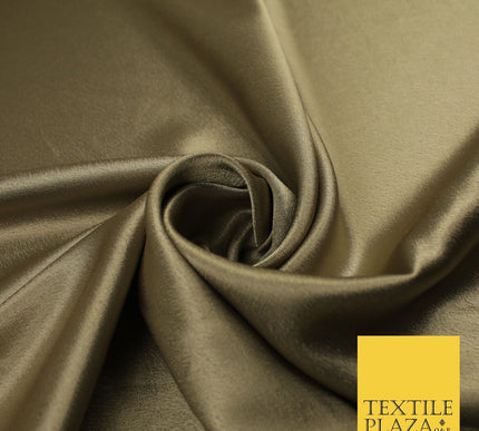 OVER 45 COLOURS - Plain Solid Crepe Back Satin Fabric Material Dress Bridal 45"