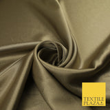 OVER 45 COLOURS - Plain Solid Crepe Back Satin Fabric Material Dress Bridal 45"