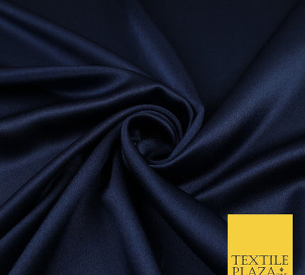 OVER 45 COLOURS - Plain Solid Crepe Back Satin Fabric Material Dress Bridal 45"