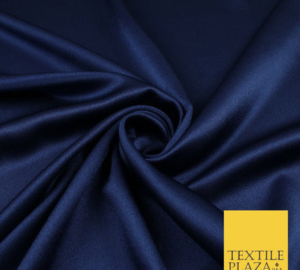 OVER 45 COLOURS - Plain Solid Crepe Back Satin Fabric Material Dress Bridal 45"