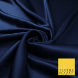 OVER 45 COLOURS - Plain Solid Crepe Back Satin Fabric Material Dress Bridal 45"