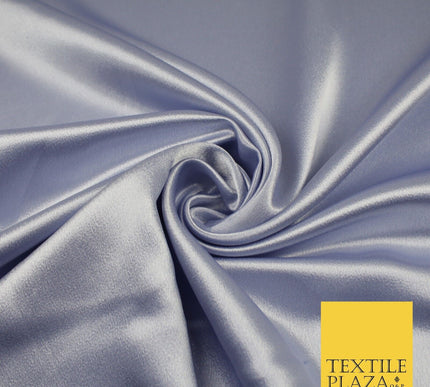 OVER 45 COLOURS - Plain Solid Crepe Back Satin Fabric Material Dress Bridal 45"