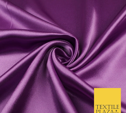 OVER 45 COLOURS - Plain Solid Crepe Back Satin Fabric Material Dress Bridal 45"