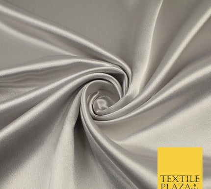 OVER 45 COLOURS - Plain Solid Crepe Back Satin Fabric Material Dress Bridal 45"