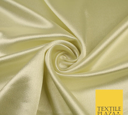 OVER 45 COLOURS - Plain Solid Crepe Back Satin Fabric Material Dress Bridal 45"