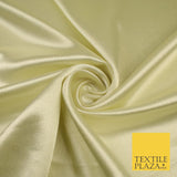 OVER 45 COLOURS - Plain Solid Crepe Back Satin Fabric Material Dress Bridal 45"