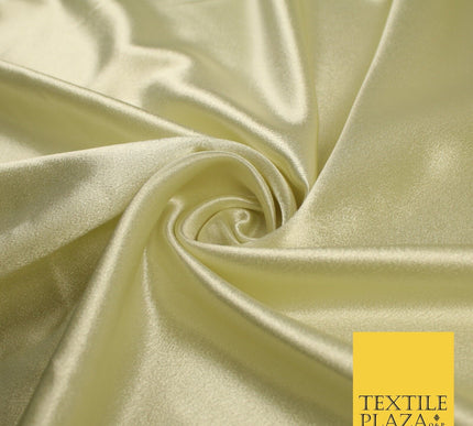 OVER 45 COLOURS - Plain Solid Crepe Back Satin Fabric Material Dress Bridal 45"