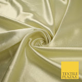 OVER 45 COLOURS - Plain Solid Crepe Back Satin Fabric Material Dress Bridal 45"