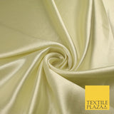 OVER 45 COLOURS - Plain Solid Crepe Back Satin Fabric Material Dress Bridal 45"
