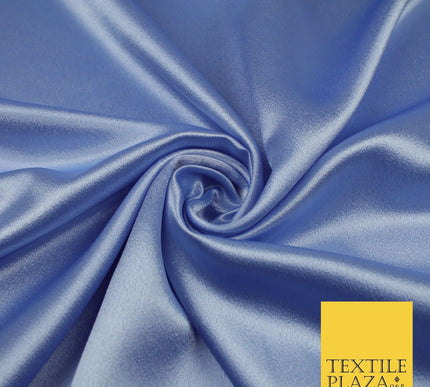 OVER 45 COLOURS - Plain Solid Crepe Back Satin Fabric Material Dress Bridal 45"