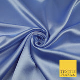 OVER 45 COLOURS - Plain Solid Crepe Back Satin Fabric Material Dress Bridal 45"