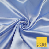 OVER 45 COLOURS - Plain Solid Crepe Back Satin Fabric Material Dress Bridal 45"
