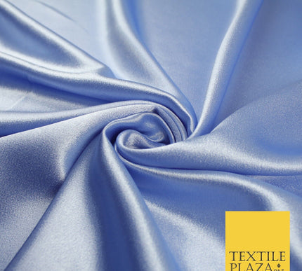 OVER 45 COLOURS - Plain Solid Crepe Back Satin Fabric Material Dress Bridal 45"