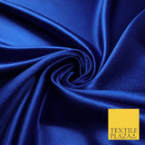 OVER 45 COLOURS - Plain Solid Crepe Back Satin Fabric Material Dress Bridal 45"
