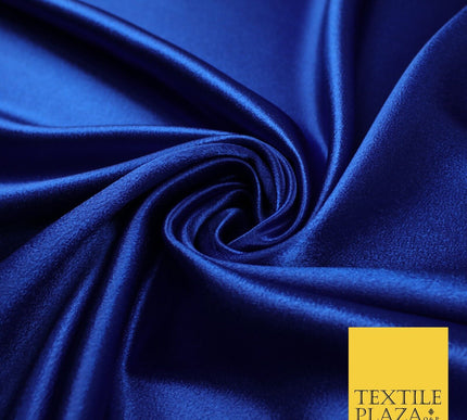 OVER 45 COLOURS - Plain Solid Crepe Back Satin Fabric Material Dress Bridal 45"