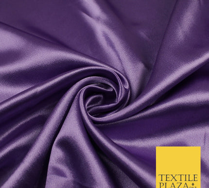 OVER 45 COLOURS - Plain Solid Crepe Back Satin Fabric Material Dress Bridal 45"