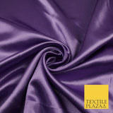 OVER 45 COLOURS - Plain Solid Crepe Back Satin Fabric Material Dress Bridal 45"