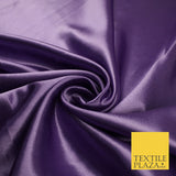 OVER 45 COLOURS - Plain Solid Crepe Back Satin Fabric Material Dress Bridal 45"