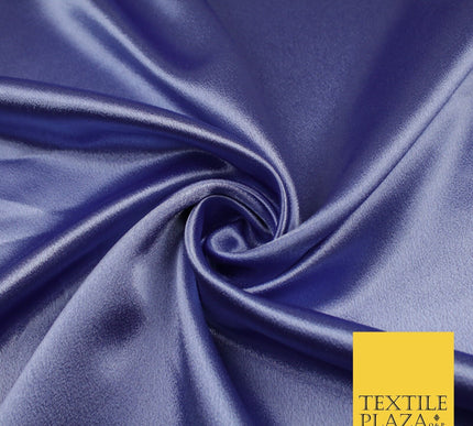 OVER 45 COLOURS - Plain Solid Crepe Back Satin Fabric Material Dress Bridal 45"