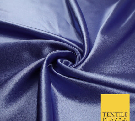 OVER 45 COLOURS - Plain Solid Crepe Back Satin Fabric Material Dress Bridal 45"