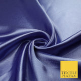 OVER 45 COLOURS - Plain Solid Crepe Back Satin Fabric Material Dress Bridal 45"