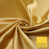 OVER 45 COLOURS - Plain Solid Crepe Back Satin Fabric Material Dress Bridal 45"